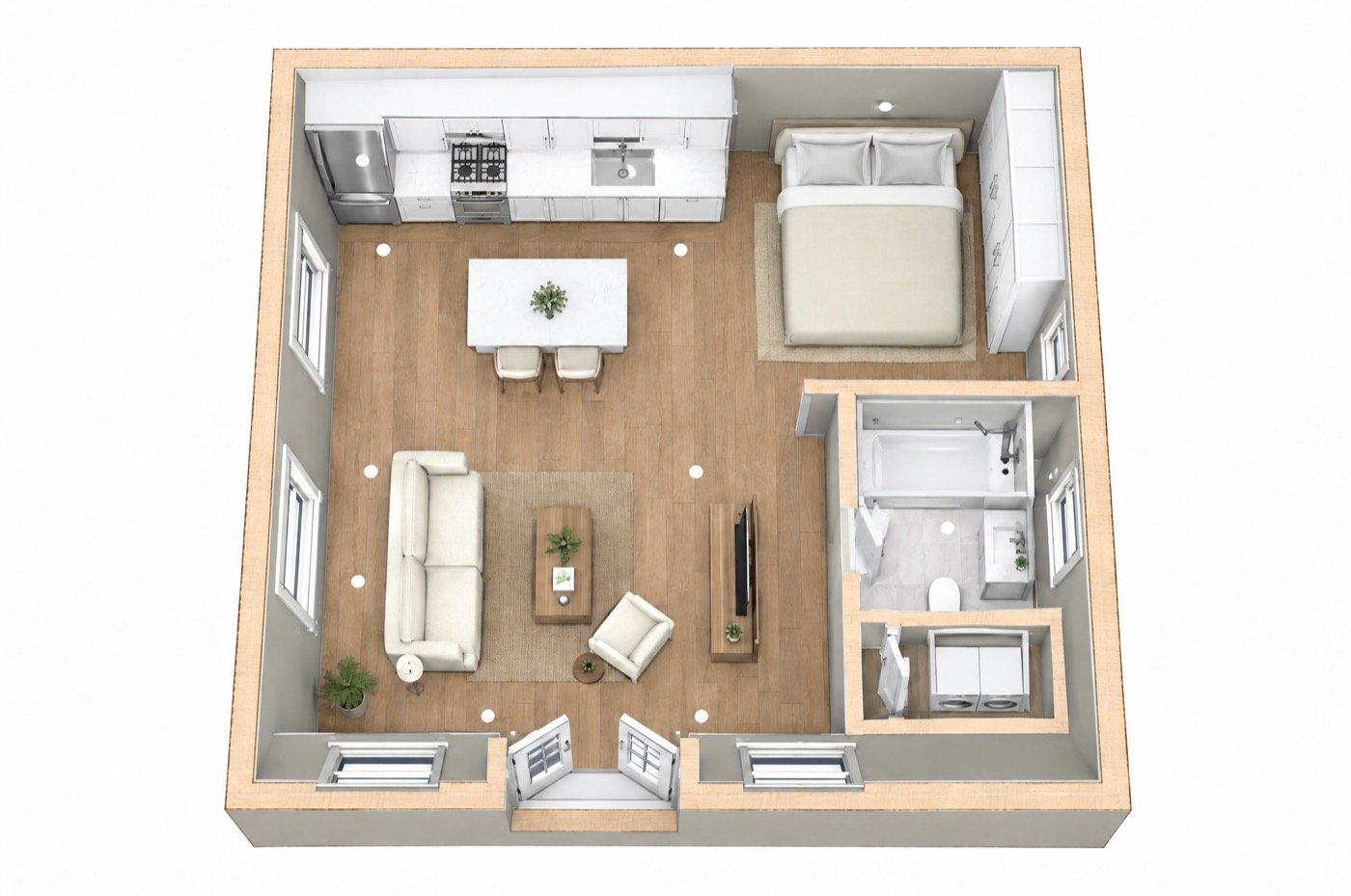 The Cedar Plan Floor Plan