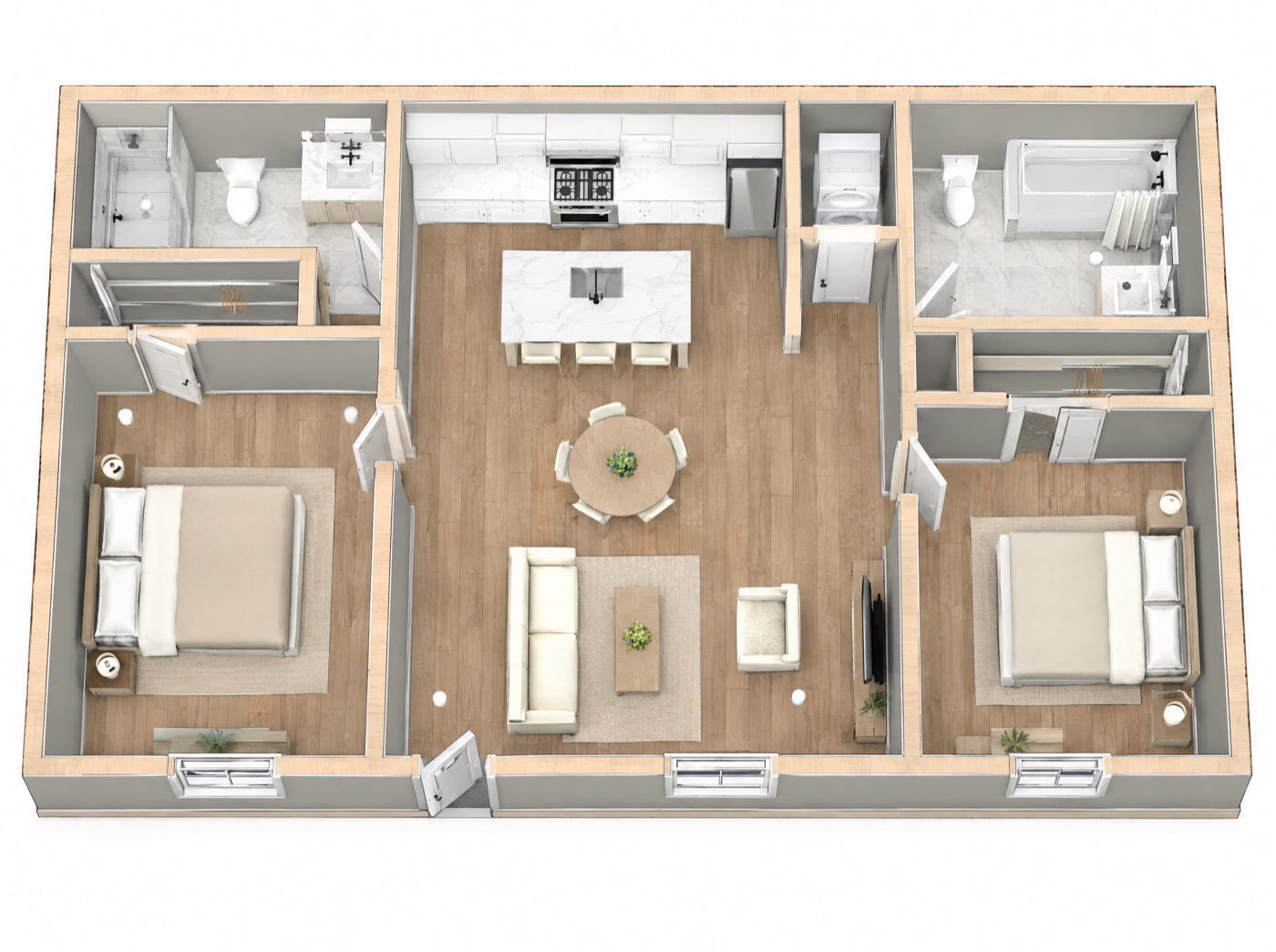 The Oak Plan Floor Plan