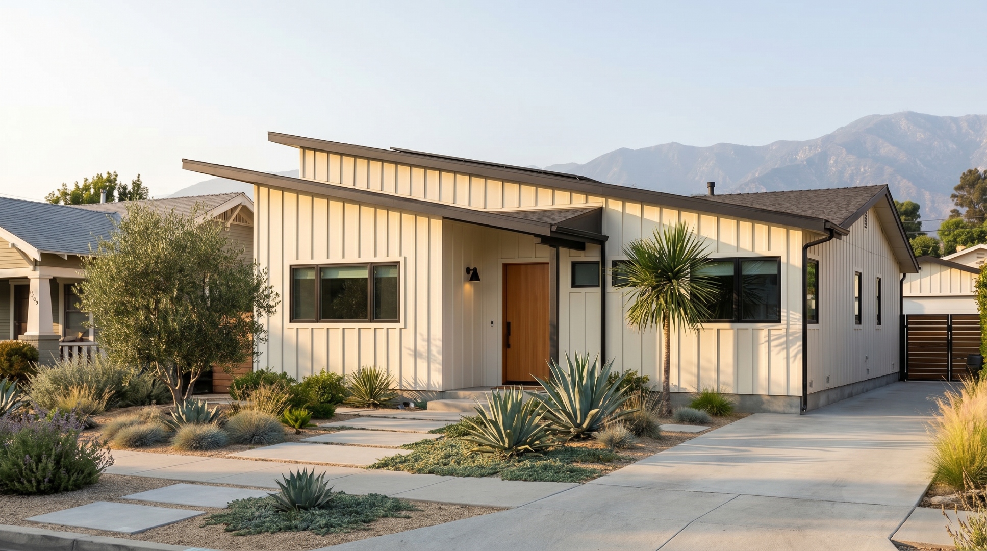 Palm Ave. — Altadena fire rebuild