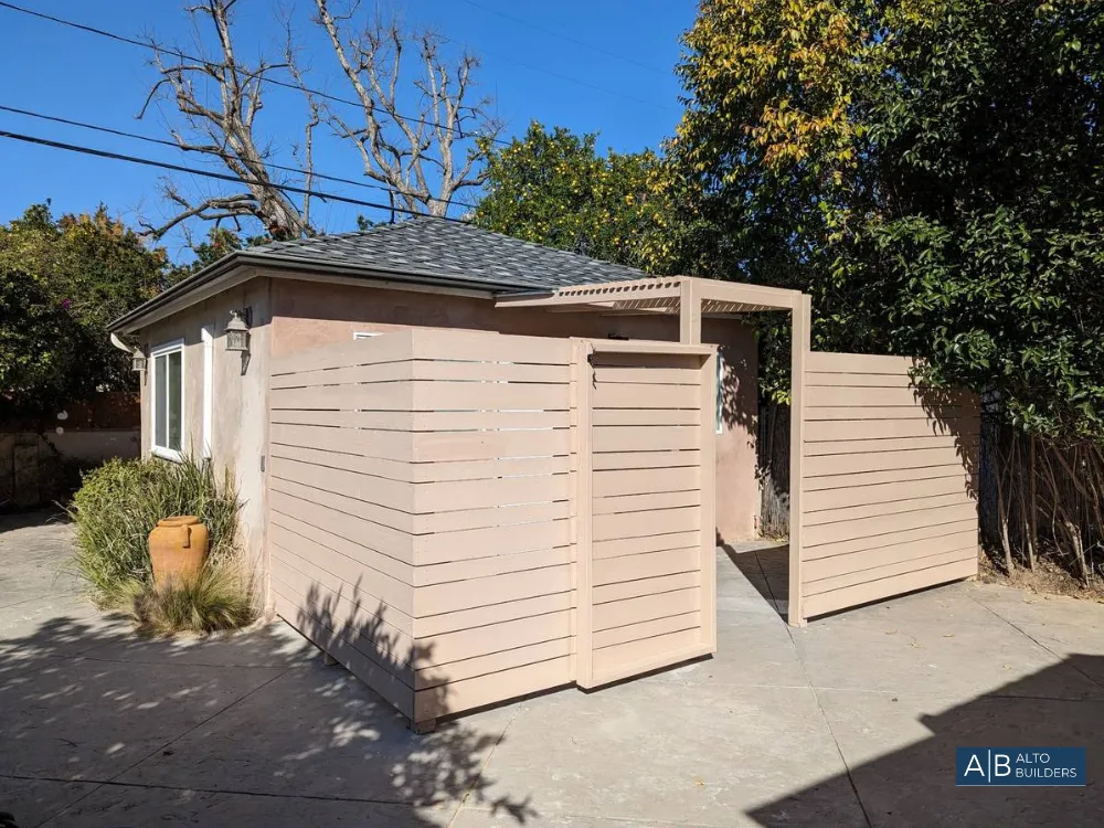 Sherman Oaks Compact ADU Conversion – Kitchen with Stainless Appliances