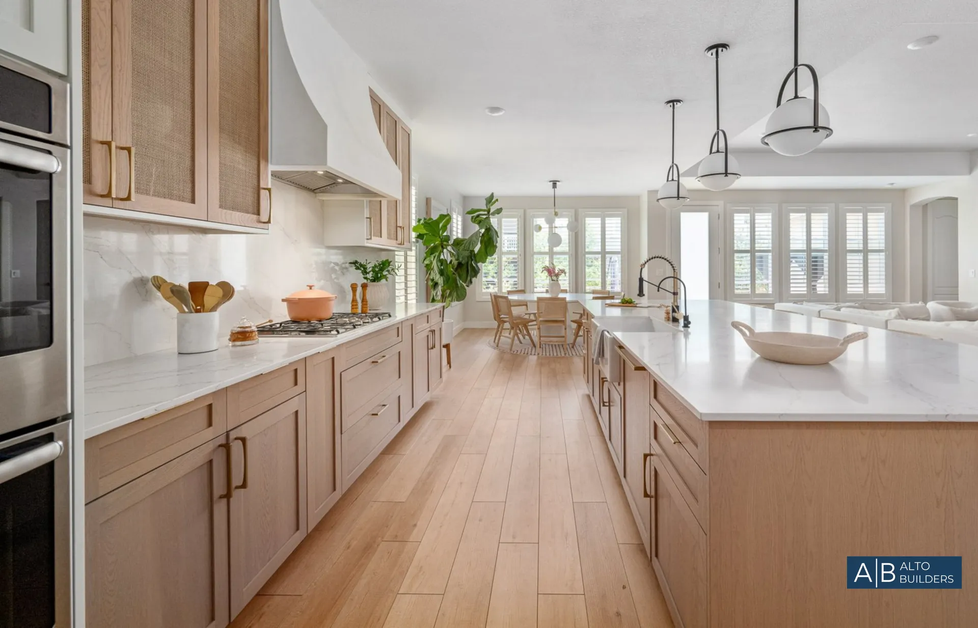 Westlake Village Soft-Modern Kitchen – Complete Kitchen Overview